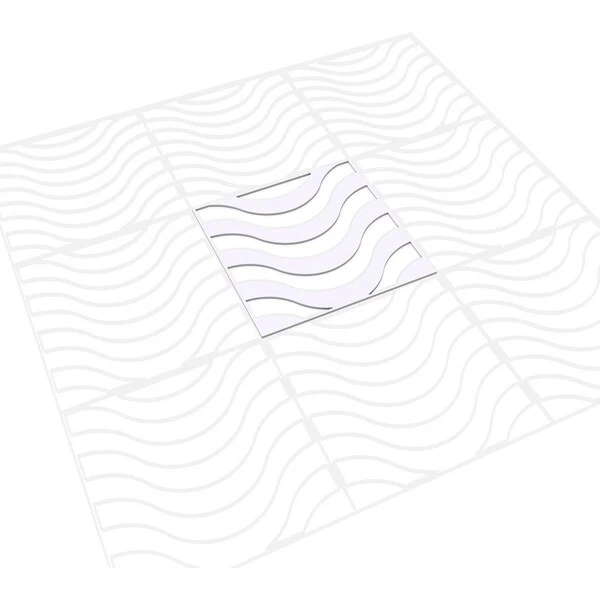 Large Parker Decorative Fretwork Wall Panels In Architectural Grade PVC, 23 3/8"W X 23 3/8"H X 3/8"T 7 Large Parker Decorative Fretwork Wall Panels In Architectural Grade PVC, 23 3/8"W X 23 3/8"H X 3/8"T - Image 5