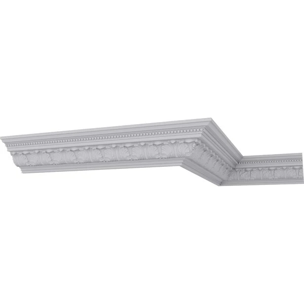 3 3/4"H X 4 5/8"P X 6"F X 94 1/2"L Palmetto Crown Moulding 7 3 3/4"H X 4 5/8"P X 6"F X 94 1/2"L Palmetto Crown Moulding - Image 5