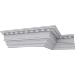 3 3/8"H X 3 3/8"P X 4 3/4"F X 94 1/2"L Devon Crown Moulding 17 3 3/8"H X 3 3/8"P X 4 3/4"F X 94 1/2"L Devon Crown Moulding -ZORO Materials Sale PCI20Enterprises20dba20Ekena20Millwork 152998xx04xx9a3704