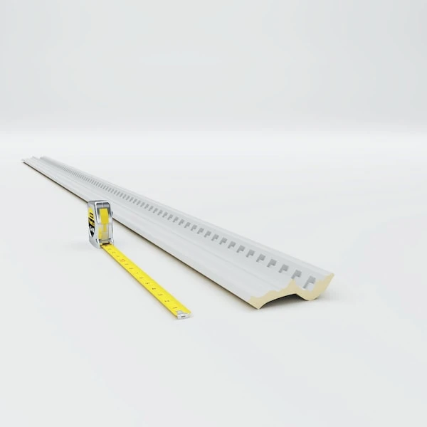 3 3/8"H X 3 3/8"P X 4 3/4"F X 94 1/2"L Devon Crown Moulding 7 3 3/8"H X 3 3/8"P X 4 3/4"F X 94 1/2"L Devon Crown Moulding - Image 5