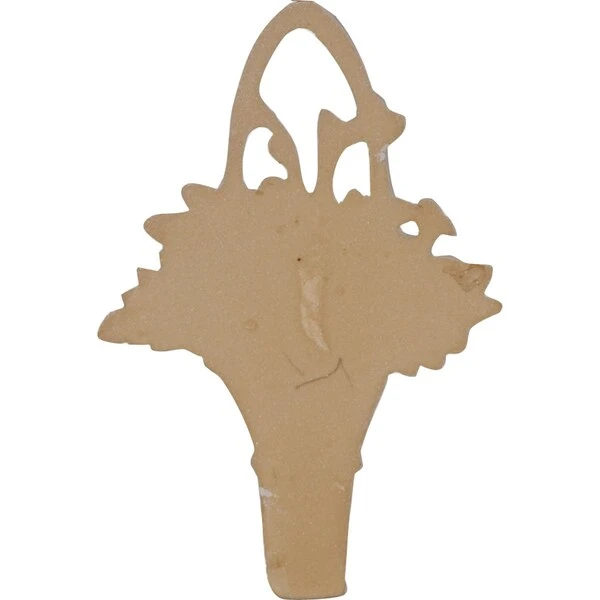 4 1/4"W X 6 1/4"H X 7/8"P Flower Basket Center Onlay 6 4 1/4"W X 6 1/4"H X 7/8"P Flower Basket Center Onlay - Image 4