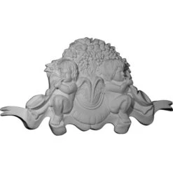 42 1/4"W X 21 1/4"H X 3 1/8"P Angel Center With Scrolls -ZORO Materials Sale PCI20Enterprises20dba20Ekena20Millwork 153129xx01xx496961