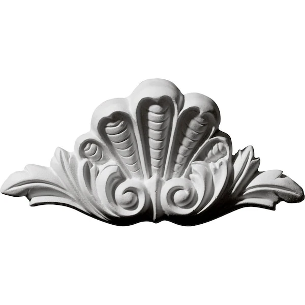 5 1/2"W X 2 3/4"H X 3/4"P Bordeaux Leaf Center Onlay 3 5 1/2"W X 2 3/4"H X 3/4"P Bordeaux Leaf Center Onlay