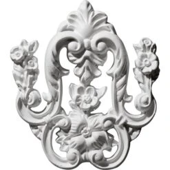 5 3/4"W X 6 1/2"H X 5/8"P Flower Drop Onlay 8 5 3/4"W X 6 1/2"H X 5/8"P Flower Drop Onlay -ZORO Materials Sale PCI20Enterprises20dba20Ekena20Millwork 153168xx01xx730357