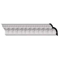 SAMPLE - 7 3/4"H X 5 1/2"P X 9 1/2"F X 12"L Odessa Leaf Dentil Crown Moulding