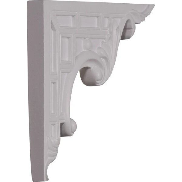 9"W X 6 1/4"H X 5/8"D Nestor Stair Bracket, Right 4 9"W X 6 1/4"H X 5/8"D Nestor Stair Bracket, Right - Image 2