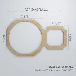 Extra Small Hemingway Decorative Fretwork Wood Wall Panels, Wood, 12 "W X 7 3/8"H X 3/8"T -ZORO Materials Sale PCI20Enterprises20dba20Ekena20Millwork 1587497xx00xxd4cff3