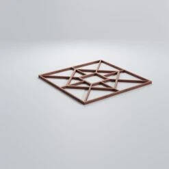 Small Jamestown Decorative Fretwork Wood Wall Panels, Wood (Paint Grde), 11 3/8"W X 11 3/8"H X 3/8"T -ZORO Materials Sale PCI20Enterprises20dba20Ekena20Millwork 1587522xx01xx534860