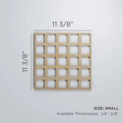Small Manchester Decorative Fretwork Wood Wall Panels, Wood, 11 3/8"W X 11 3/8"H X 3/8"T -ZORO Materials Sale PCI20Enterprises20dba20Ekena20Millwork 1587558xx00xx4a6a45
