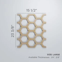 Large Westmore Decorative Fretwork Wood Wall Panels, Wood (Paint Grade), 15 1/2"W X 23 3/8"H X 3/8"T -ZORO Materials Sale PCI20Enterprises20dba20Ekena20Millwork 1587624xx00xx867fd8