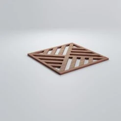 Small Allen Decorative Fretwork Wood Wall Panels, Walnut, 11 3/8"W X 11 3/8"H X 3/8"T -ZORO Materials Sale PCI20Enterprises20dba20Ekena20Millwork 1587990xx01xx055be2