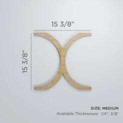 Medium Beacon Decorative Fretwork Wood Wall Panels, Hickory, 15 3/8"W X 15 3/8"H X 3/8"T -ZORO Materials Sale PCI20Enterprises20dba20Ekena20Millwork 1588071xx00xx06c9c8