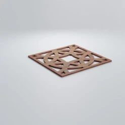 Medium Brownsville Decorative Fretwork Wood Wall Panels, Walnut, 15 3/8"W X 15 3/8"H X 3/8"T -ZORO Materials Sale PCI20Enterprises20dba20Ekena20Millwork 1588119xx01xx822293