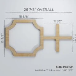 Medium Bradley Decorative Fretwork Wood Wall Panels, Cherry, 26 7/8"W X 15 3/8"H X 3/8"T -ZORO Materials Sale PCI20Enterprises20dba20Ekena20Millwork 1588131xx00xx1e6d2e