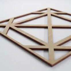 Medium Buxton Decorative Fretwork Wood Wall Panels, Hickory, 15 3/8"W X 15 3/8"H X 3/8"T -ZORO Materials Sale PCI20Enterprises20dba20Ekena20Millwork 1588199xx02xxd3b22f