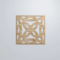 Large Baytown Decorative Fretwork Wood Wall Panels, Red Oak, 23 3/8"W X 23 3/8"H X 3/8"T -ZORO Materials Sale PCI20Enterprises20dba20Ekena20Millwork 1588244xx03xxb72480