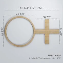 Large Chesterfield Decorative Fretwork Wood Wall Panels, Red Oak, 42 1/4"W X 23 3/8"H X 3/8"T -ZORO Materials Sale PCI20Enterprises20dba20Ekena20Millwork 1588340xx00xx1441d5