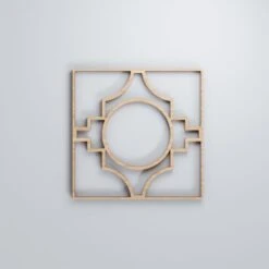 Extra Small Gypsum Decorative Fretwork Wood Wall Panels, Alder, 7 3/8"W X 7 3/8"H X 3/8"T -ZORO Materials Sale PCI20Enterprises20dba20Ekena20Millwork 1588985xx03xx45d0f6