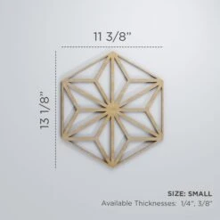 Small Hampton Decorative Fretwork Wood Wall Panels, Hickory, 11 3/8"W X 13 1/8"H X 3/8"T -ZORO Materials Sale PCI20Enterprises20dba20Ekena20Millwork 1589094xx00xxb2e353