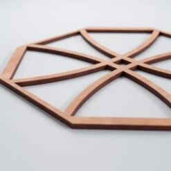 Medium Haswell Decorative Fretwork Wood Wall Panels, Cherry, 15 3/8"W X 15 3/8"H X 3/8"T -ZORO Materials Sale PCI20Enterprises20dba20Ekena20Millwork 1589187xx02xx203843