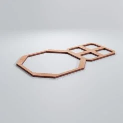 Small Johnston Decorative Fretwork Wood Wall Panels, Cherry, 19 1/8"W X 11 3/8"H X 3/8"T -ZORO Materials Sale PCI20Enterprises20dba20Ekena20Millwork 1589218xx01xxacded5