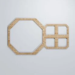 Medium Johnston Decorative Fretwork Wood Wall Panels, Red Oak, 25 3/4"W X 15 3/8"H X 3/8"T -ZORO Materials Sale PCI20Enterprises20dba20Ekena20Millwork 1589235xx03xxd2b15b