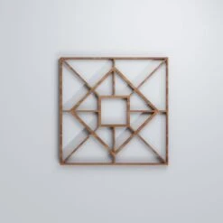 Extra Small Jamestown Decorative Fretwork Wood Wall Panels, Walnut, 7 3/8"W X 7 3/8"H X 3/8"T -ZORO Materials Sale PCI20Enterprises20dba20Ekena20Millwork 1589269xx03xx15e7bf