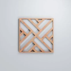 Extra Small Killeen Decorative Fretwork Wood Wall Panels, Cherry, 7 3/8"W X 7 3/8"H X 3/8"T -ZORO Materials Sale PCI20Enterprises20dba20Ekena20Millwork 1589281xx03xx6284ae