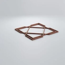 Small Kiowa Decorative Fretwork Wood Wall Panels, Walnut, 11 3/8"W X 11 3/8"H X 3/8"T -ZORO Materials Sale PCI20Enterprises20dba20Ekena20Millwork 1589334xx01xxbe31c7