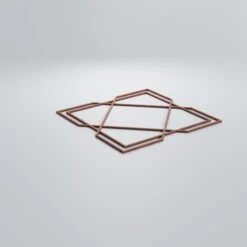 Large Kiowa Decorative Fretwork Wood Wall Panels, Walnut, 23 3/8"W X 23 3/8"H X 3/8"T -ZORO Materials Sale PCI20Enterprises20dba20Ekena20Millwork 1589336xx01xx916793