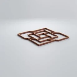 Extra Small Loveland Decorative Fretwork Wood Wall Panels, Alder, 7 3/8"W X 7 3/8"H X 3/8"T -ZORO Materials Sale PCI20Enterprises20dba20Ekena20Millwork 1589401xx01xxce0ae1