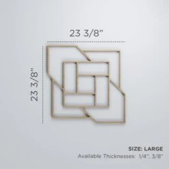 Large Loveland Decorative Fretwork Wood Wall Panels, Cherry, 23 3/8"W X 23 3/8"H X 3/8"T -ZORO Materials Sale PCI20Enterprises20dba20Ekena20Millwork 1589412xx00xxfed09a