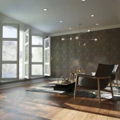 Medium Lakewood Decorative Fretwork Wood Wall Panels, Birch, 15 3/8"W X 15 3/8"H X 3/8"T