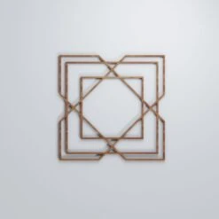 Medium Lakewood Decorative Fretwork Wood Wall Panels, Walnut, 15 3/8"W X 15 3/8"H X 3/8"T -ZORO Materials Sale PCI20Enterprises20dba20Ekena20Millwork 1589463xx03xx079530