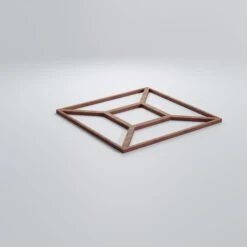 Small Marion Decorative Fretwork Wood Wall Panels, Walnut, 11 3/8"W X 11 3/8"H X 3/8"T -ZORO Materials Sale PCI20Enterprises20dba20Ekena20Millwork 1589494xx01xx2d18ce