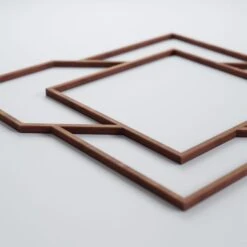 Medium Monument Decorative Fretwork Wood Wall Panels, Walnut, 15 3/8"W X 15 3/8"H X 3/8"T -ZORO Materials Sale PCI20Enterprises20dba20Ekena20Millwork 1589527xx02xx3e2365