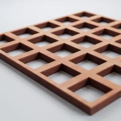 Extra Small Manchester Decorative Fretwork Wood Wall Panels, Cherry, 7 3/8"W X 7 3/8"H X 3/8"T -ZORO Materials Sale PCI20Enterprises20dba20Ekena20Millwork 1589537xx02xx125881