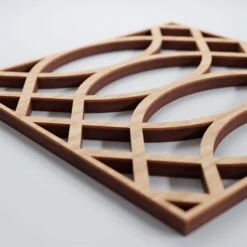 Extra Small Montrose Decorative Fretwork Wood Wall Panels, Alder, 7 3/8"W X 7 3/8"H X 3/8"T -ZORO Materials Sale PCI20Enterprises20dba20Ekena20Millwork 1589561xx02xx5331e1