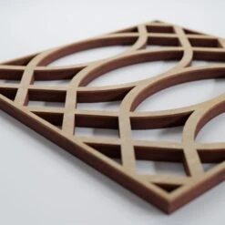 Extra Small Montrose Decorative Fretwork Wood Wall Panels, Birch, 7 3/8"W X 7 3/8"H X 3/8"T -ZORO Materials Sale PCI20Enterprises20dba20Ekena20Millwork 1589565xx02xxa5843b