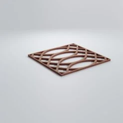 Small Montrose Decorative Fretwork Wood Wall Panels, Walnut, 11 3/8"W X 11 3/8"H X 3/8"T -ZORO Materials Sale PCI20Enterprises20dba20Ekena20Millwork 1589590xx01xx0325b1