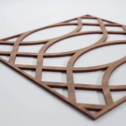 Large Montrose Decorative Fretwork Wood Wall Panels, Walnut, 23 3/8"W X 23 3/8"H X 3/8"T -ZORO Materials Sale PCI20Enterprises20dba20Ekena20Millwork 1589592xx02xx4b0c4c