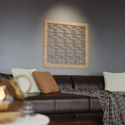 Extra Small Norwood Decorative Fretwork Wood Wall Panels, Cherry, 7 3/8"W X 7 3/8"H X 3/8"T -ZORO Materials Sale PCI20Enterprises20dba20Ekena20Millwork 1589665xx04xxa4c641