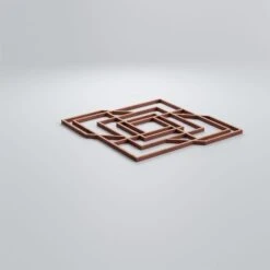 Small Norwood Decorative Fretwork Wood Wall Panels, Cherry, 11 3/8"W X 11 3/8"H X 3/8"T -ZORO Materials Sale PCI20Enterprises20dba20Ekena20Millwork 1589666xx01xxa8ddb3