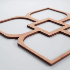 Medium Olivia Decorative Fretwork Wood Wall Panels, Cherry, 15 3/8"W X 15 3/8"H X 3/8"T -ZORO Materials Sale PCI20Enterprises20dba20Ekena20Millwork 1589699xx02xxb7cb8f