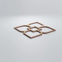 Small Olivia Decorative Fretwork Wood Wall Panels, Hickory, 11 3/8"W X 11 3/8"H X 3/8"T -ZORO Materials Sale PCI20Enterprises20dba20Ekena20Millwork 1589702xx01xx72d75a