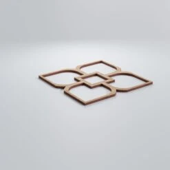 Small Olivia Decorative Fretwork Wood Wall Panels, Red Oak, 11 3/8"W X 11 3/8"H X 3/8"T -ZORO Materials Sale PCI20Enterprises20dba20Ekena20Millwork 1589714xx01xx9d036f