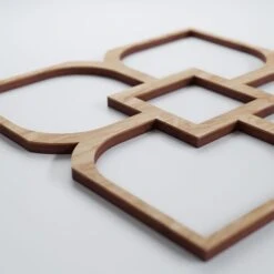 Small Olivia Decorative Fretwork Wood Wall Panels, Red Oak, 11 3/8"W X 11 3/8"H X 3/8"T -ZORO Materials Sale PCI20Enterprises20dba20Ekena20Millwork 1589714xx02xxe88594