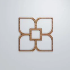 Medium Olivia Decorative Fretwork Wood Wall Panels, Walnut, 15 3/8"W X 15 3/8"H X 3/8"T -ZORO Materials Sale PCI20Enterprises20dba20Ekena20Millwork 1589719xx03xx9322c0