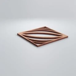 Extra Small Otis Decorative Fretwork Wood Wall Panels, Cherry, 7 3/8"W X 7 3/8"H X 3/8"T -ZORO Materials Sale PCI20Enterprises20dba20Ekena20Millwork 1589729xx01xx2c5398