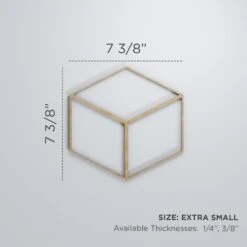 Extra Small Pueblo Decorative Fretwork Wood Wall Panels, Hickory, 7 3/8"W X 7 3/8"H X 3/8"T -ZORO Materials Sale PCI20Enterprises20dba20Ekena20Millwork 1589765xx00xx9a6ccb